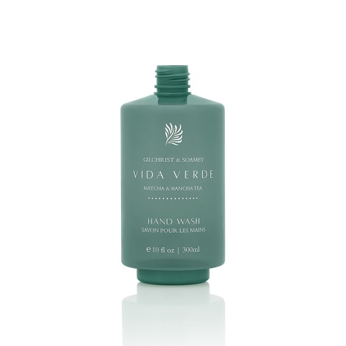 Vida Verde Hand Wash, Refillable Premium Pump Dispenser Bottle, Empty, 10oz/300ml